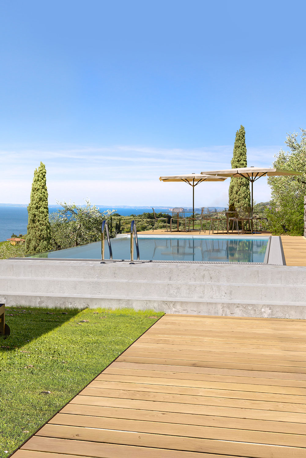 Villa am Gardasee mieten mit Pool